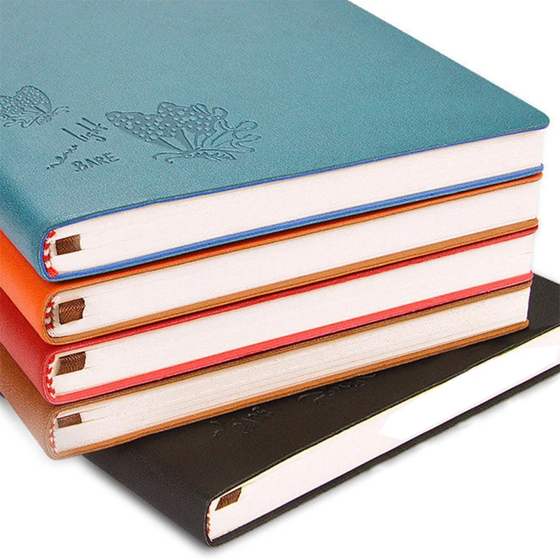 Thicken Notebook A5 Leather Soft Cover School Planner Efficiency Journal 280 Pages Writing Note Student School Office Supplies
Thicken Notebook A5 Leather Soft Cover School Planner Efficiency Journal 280 Pages Writing Note Student School Office Supplies