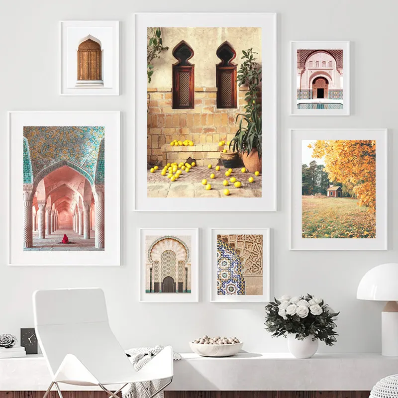 Islamic Architecture Moroccan Door Poster Nordic Vintage Canvas Painting Religion Muslim Wall Art Picture Home Decor Living Room
Islamic Architecture Moroccan Door Poster Nordic Vintage Canvas Painting Religion Muslim Wall Art Picture Home Decor Living Room
