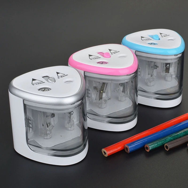 TEN-WIN Pencil Sharpener Electric Cute Multi-Functional Automatic Electric Pencil Sharpener Operated with 2 Holes
TEN-WIN Pencil Sharpener Electric Cute Multi-Functional Automatic Electric Pencil Sharpener Operated with 2 Holes