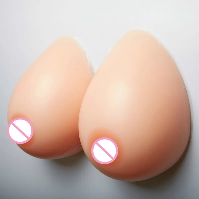 

FF Cup Silicone Fake Breast Form Top Quality Realistic Soft Boobs Skin CD Transvestite Mastectomy Prosthesis Drag Queen 2000g