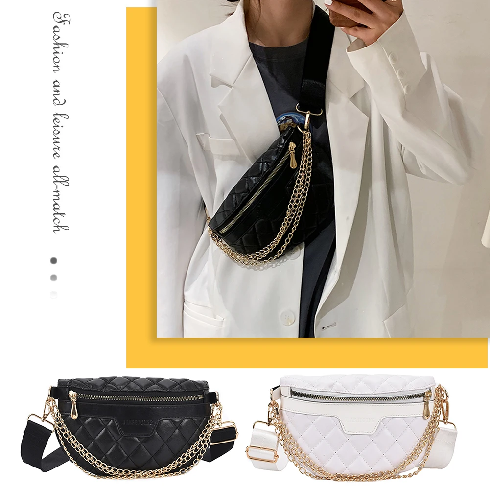 Ladies Chest Shoulder Bags PU Leather Women Handbag Totes Exquisite Shopping Bag with Lattice Pattern Printed
Ladies Chest Shoulder Bags PU Leather Women Handbag Totes Exquisite Shopping Bag with Lattice Pattern Printed
