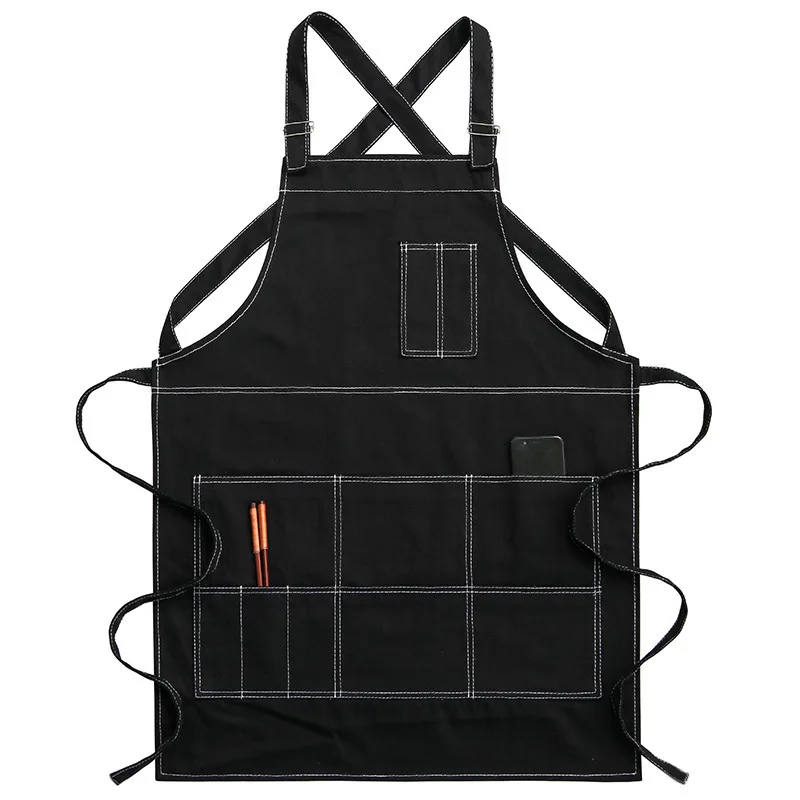 Solid Canvas Pocket Bibs House Cleaning Cafe Adjustable Pinafore Women Apron Kitchen Accessories Shop Cooking Baking Accessories
Solid Canvas Pocket Bibs House Cleaning Cafe Adjustable Pinafore Women Apron Kitchen Accessories Shop Cooking Baking Accessories