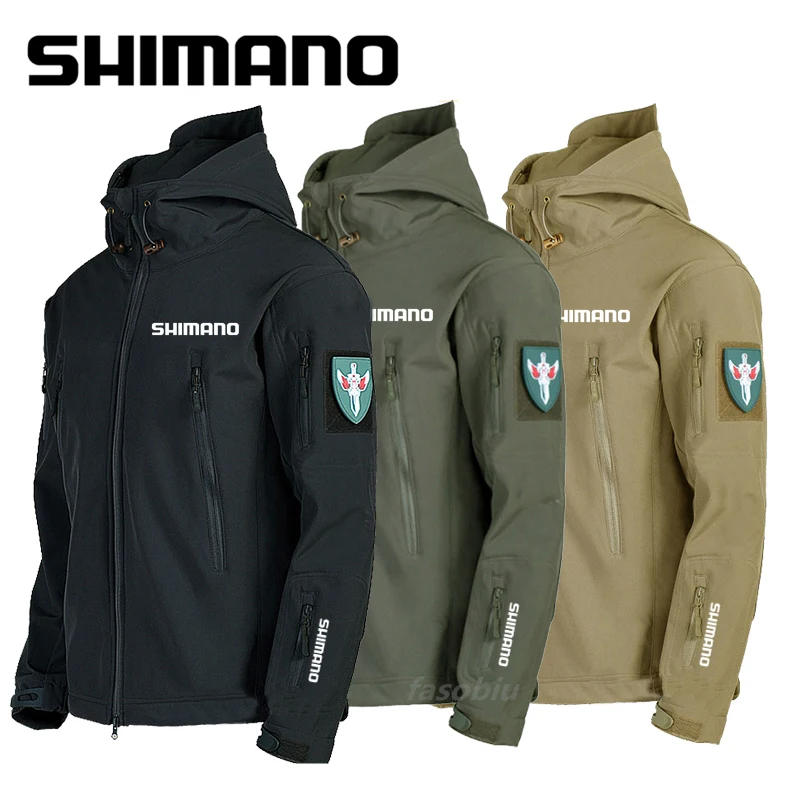 Куртка рыболовная Shimano Мужская, теплая Толстая флисовая одежда для рыбалки, на молнии, походная тактическая зимняя одежда для рыбалки
Куртка рыболовная Shimano Мужская, теплая Толстая флисовая одежда для рыбалки, на молнии, походная тактическая зимняя одежда для рыбалки