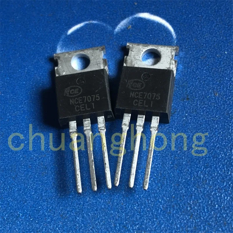 1Pcs/Lot Original New Power Triode NCE7075 Field Effect Transistor MOS Triode TO-220
1Pcs/Lot Original New Power Triode NCE7075 Field Effect Transistor MOS Triode TO-220