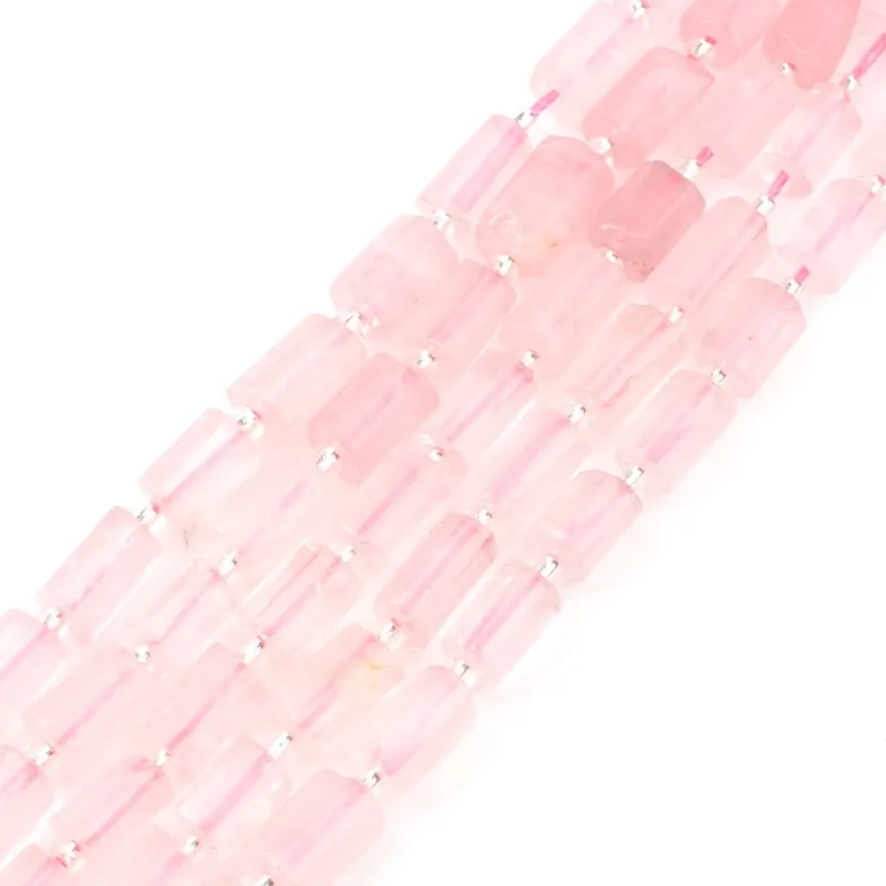 Wholesale 8X11mm Natural Rose Quartz Stone Beads Cylindrical For Jewelry Making DIY Women Charm Bracelets Necklace 7.5inch
Wholesale 8X11mm Natural Rose Quartz Stone Beads Cylindrical For Jewelry Making DIY Women Charm Bracelets Necklace 7.5inch