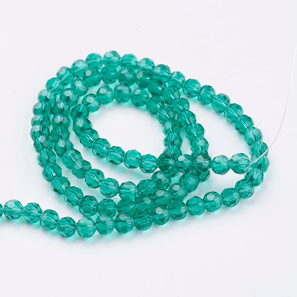 10Strands 4/6/8mm Faceted Round Glass Beads For Necklaces Bracelets Jewelry Making DIY Accessories, Hole: 1mm
10Strands 4/6/8mm Faceted Round Glass Beads For Necklaces Bracelets Jewelry Making DIY Accessories, Hole: 1mm