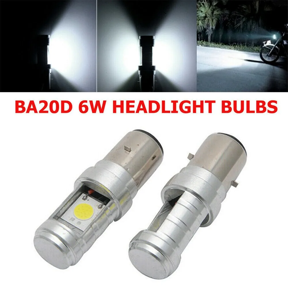 2x BA20D H6 S2 Motorcycle LED Headlight Lamps Hi/Low Beam Conversion White Bulbs 1000lm 6W For DC Motorcycle Headlight Bulbs
2x BA20D H6 S2 Motorcycle LED Headlight Lamps Hi/Low Beam Conversion White Bulbs 1000lm 6W For DC Motorcycle Headlight Bulbs