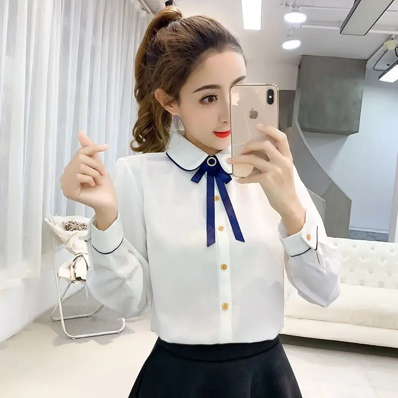 4XL Women Casual Sweet Party Blouse Long Sleeve Turn Down Collar Office Lady Shirt Autumn Fashion Women Office Business Tops
4XL Women Casual Sweet Party Blouse Long Sleeve Turn Down Collar Office Lady Shirt Autumn Fashion Women Office Business Tops