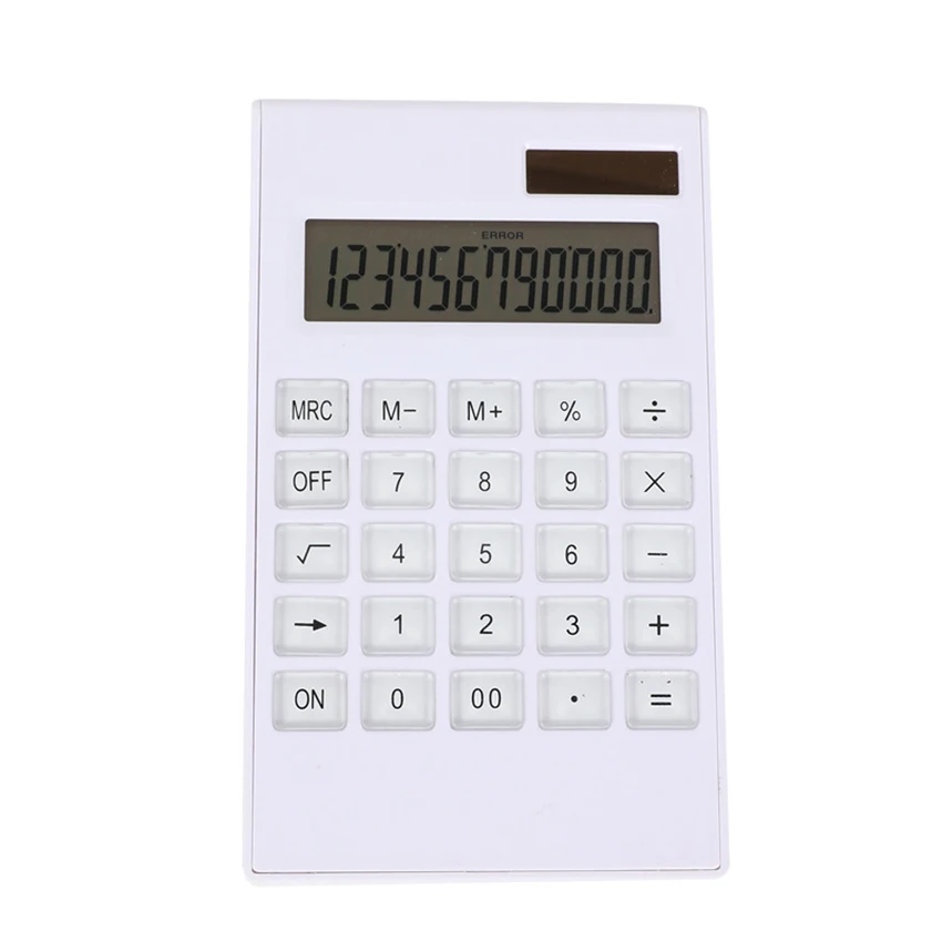 Dual Power Calculator, Standard Function Desktop Electronic Calculators 12 Digit Large LCD Display for Daily Basic Office
Dual Power Calculator, Standard Function Desktop Electronic Calculators 12 Digit Large LCD Display for Daily Basic Office