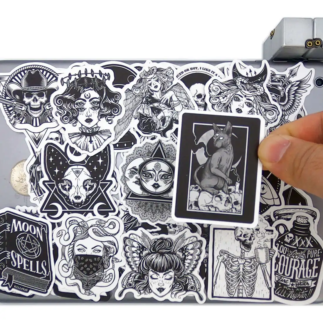 50 шт., Забавный череп, демон, эльфы, ведьма, для девочек, готический художественный узор, телефон, ноутбук, гитара, багаж, скейтборд, велосипед, мотоцикл, автомобильные наклейки
50 шт., Забавный череп, демон, эльфы, ведьма, для девочек, готический художественный узор, телефон, ноутбук, гитара, багаж, скейтборд, велосипед, мотоцикл, автомобильные наклейки