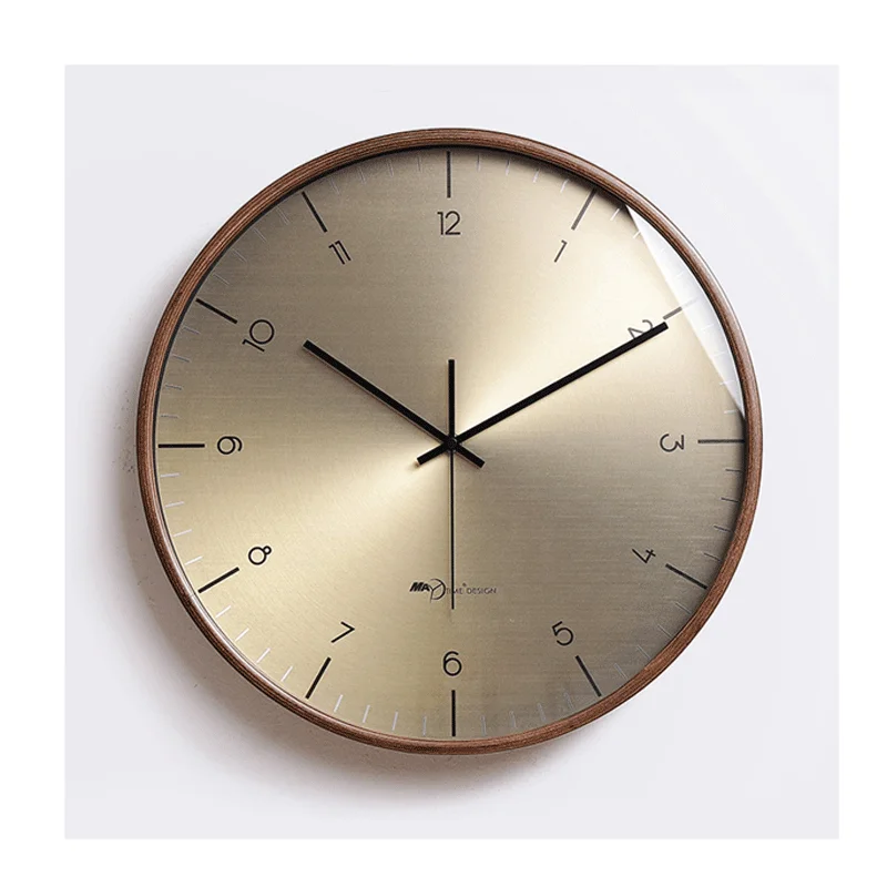 Large Gold Wall Clock Luxury Wood Mechanism Living Room Modern Minimalist Watch Hanging Silent Orologio Da Parete Home Decor Hot 
Large Gold Wall Clock Luxury Wood Mechanism Living Room Modern Minimalist Watch Hanging Silent Orologio Da Parete Home Decor Hot