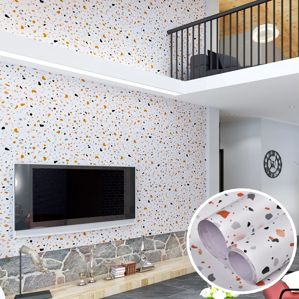Terrazzo Kids Bedroom Decor Kitchen Cabinet Contact Self Adhesive Vinyl Wallpaper PaperHome Decor
Terrazzo Kids Bedroom Decor Kitchen Cabinet Contact Self Adhesive Vinyl Wallpaper PaperHome Decor