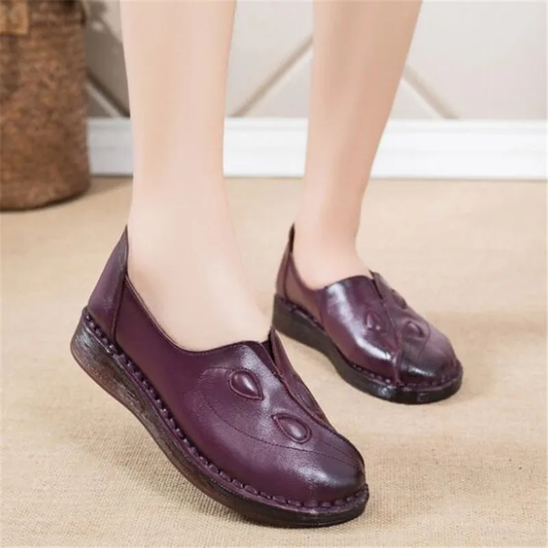 YAERNINew soft leather shoes Retro hand-stitched women comfortable flat shoes fashion shoes genuine leather casual shoesE1258
YAERNINew soft leather shoes Retro hand-stitched women comfortable flat shoes fashion shoes genuine leather casual shoesE1258
