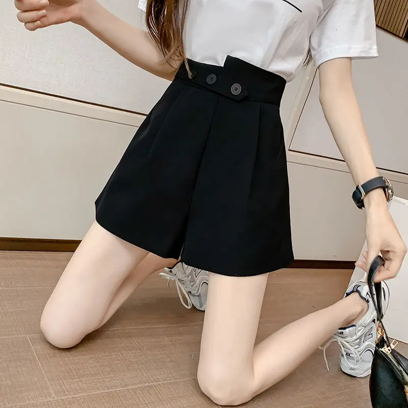 Women 2021 Summer Wide Leg Shorts Female Fashion Casual Short Pants Ladies Sexy High Waist Shorts Elegant Shorts Feminino V187
Women 2021 Summer Wide Leg Shorts Female Fashion Casual Short Pants Ladies Sexy High Waist Shorts Elegant Shorts Feminino V187