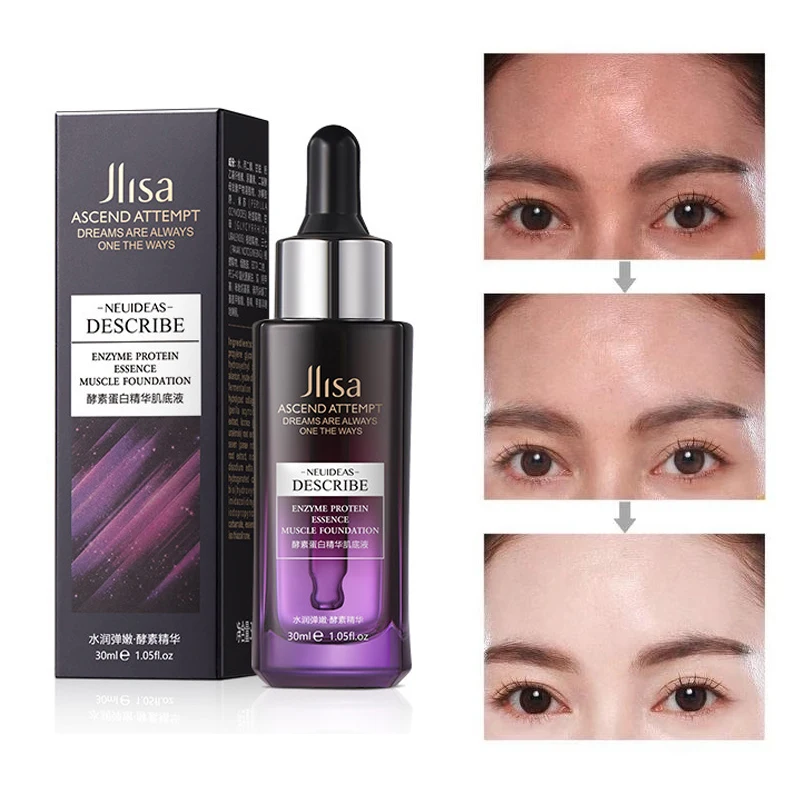 Whitening Facial Serum Anti Aging Enzyme Protein Foundation Essence Brighten Face Skin Care Remove Wrinkle Original Liquid 30ML
Whitening Facial Serum Anti Aging Enzyme Protein Foundation Essence Brighten Face Skin Care Remove Wrinkle Original Liquid 30ML