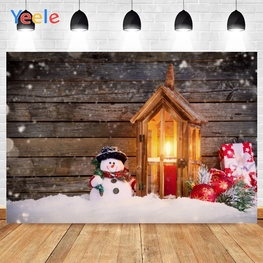 Yeele Merry Christmas Balls Brown Wood Background Photophone Snowflakes Cute Snowman Gifts Backdrops for Decor Customized Size
Yeele Merry Christmas Balls Brown Wood Background Photophone Snowflakes Cute Snowman Gifts Backdrops for Decor Customized Size