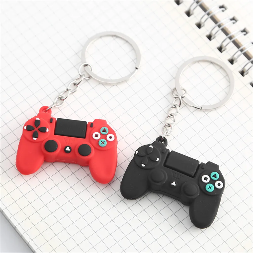 Creative Video Game Handle Keychain Joystick Model Car Key Ring Accessories For Boyfriend Men Key Holder Trinket Gift Pendant
Creative Video Game Handle Keychain Joystick Model Car Key Ring Accessories For Boyfriend Men Key Holder Trinket Gift Pendant