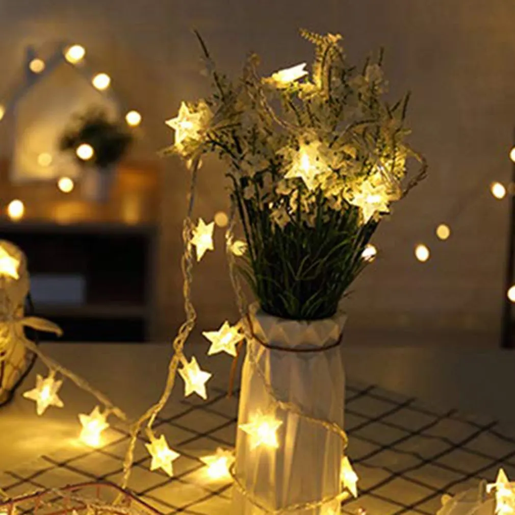 Christmas Star Shape String Light Battery Power Flexible Fairy Light Wall Window Decoration Party Outdoor Indoor String Lamp
Christmas Star Shape String Light Battery Power Flexible Fairy Light Wall Window Decoration Party Outdoor Indoor String Lamp