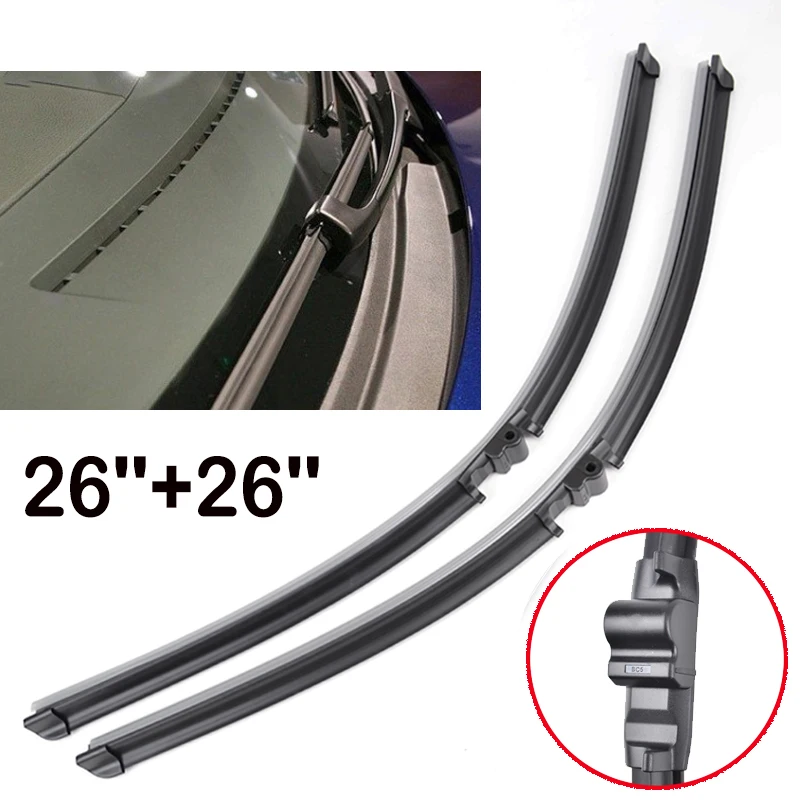 26"26" For Porsche Cayenne 2003 2004 2005 2006 For VW Touareg Windshield Wiper Blades Bracketless Windscreen Left Hand Drive
26"26" For Porsche Cayenne 2003 2004 2005 2006 For VW Touareg Windshield Wiper Blades Bracketless Windscreen Left Hand Drive