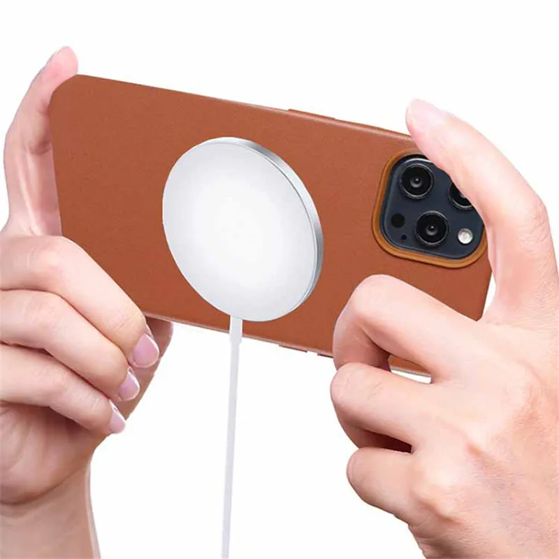 Magnetic Leather Case For iPhone 12 12 Pro Magnet Absorbtion Cover For iPhone 12 Pro Max 12 Mini Anti-knock Wireless Charge Case
Magnetic Leather Case For iPhone 12 12 Pro Magnet Absorbtion Cover For iPhone 12 Pro Max 12 Mini Anti-knock Wireless Charge Case