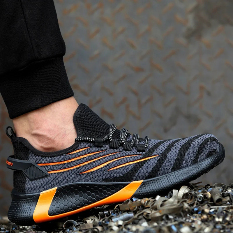 Breathable Male Steel Toe Work Shoes Puncture-Proof Safety Shoes Man Work Sneakers Indestructible Safety Boots Male Dropshipping
Breathable Male Steel Toe Work Shoes Puncture-Proof Safety Shoes Man Work Sneakers Indestructible Safety Boots Male Dropshipping