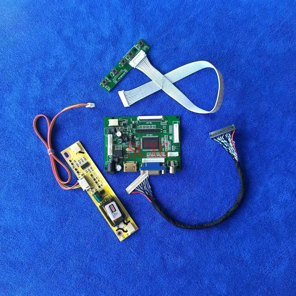 Fit TX41D97VC1GAA/TX41D97VC1HAA 2CCFL monitor LCD controller drive board 30-Pin LVDS DIY Kit 1400*1050 AV VGA HDMI-compatible
Fit TX41D97VC1GAA/TX41D97VC1HAA 2CCFL monitor LCD controller drive board 30-Pin LVDS DIY Kit 1400*1050 AV VGA HDMI-compatible