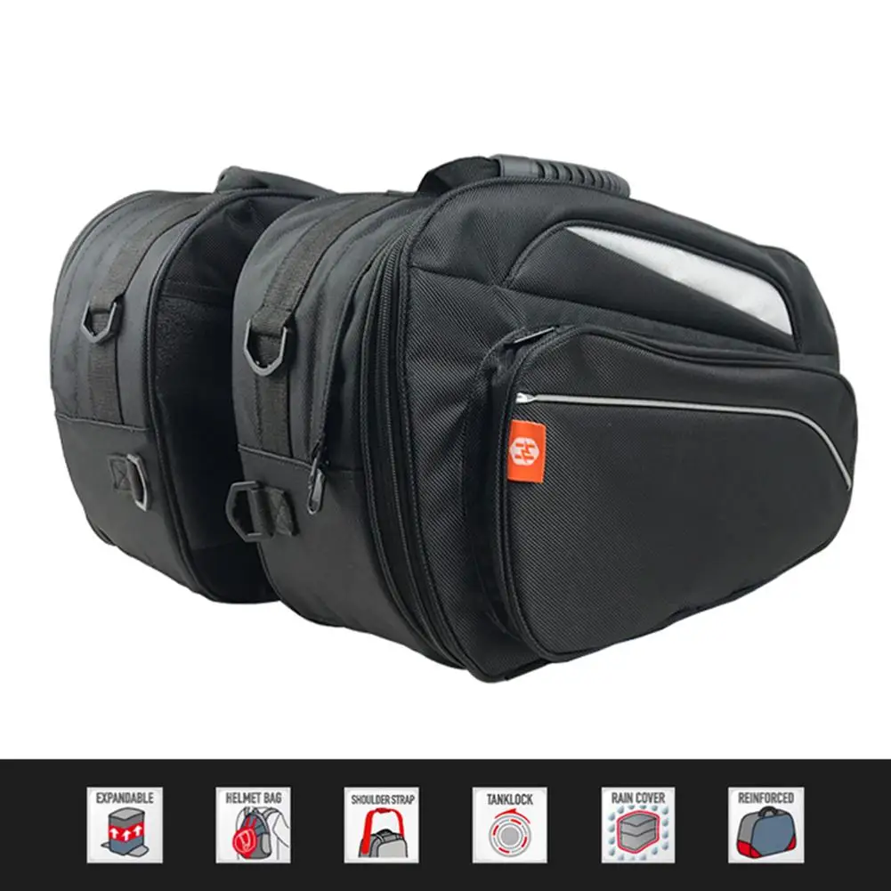 Motorcycle Pannier Bags Luggage Saddle Bags Side Storage Travel Pouch Box Helmet Bag Waterproof Detachable With Rain Cover
Motorcycle Pannier Bags Luggage Saddle Bags Side Storage Travel Pouch Box Helmet Bag Waterproof Detachable With Rain Cover