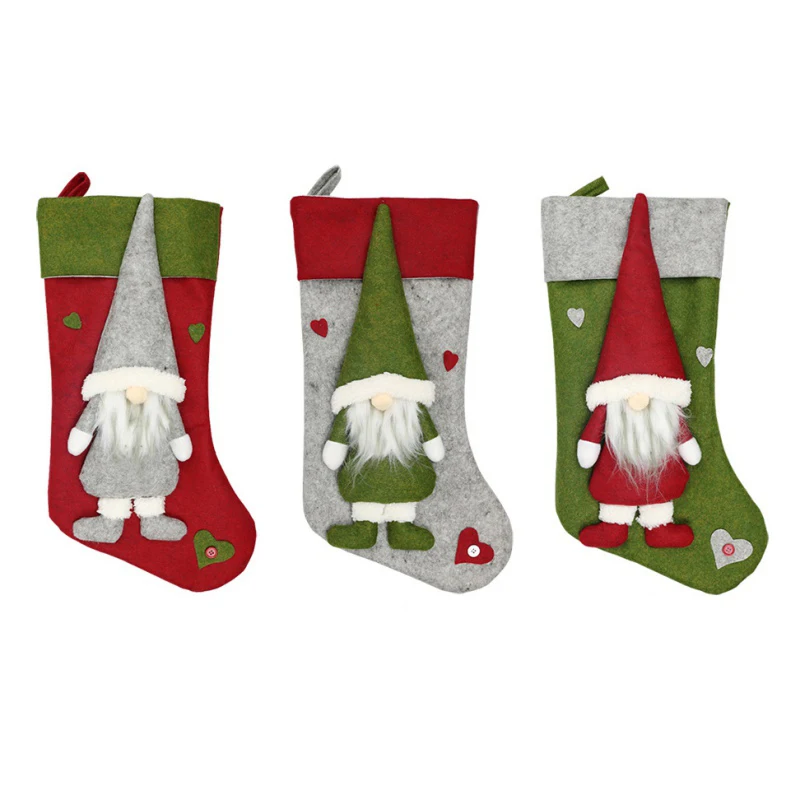 Christmas Stockings Santa Claus Socks For Kids Christmas Candy Gift Bags Xmas Tree Hanging Pendant Ornaments Festive Supplies
Christmas Stockings Santa Claus Socks For Kids Christmas Candy Gift Bags Xmas Tree Hanging Pendant Ornaments Festive Supplies