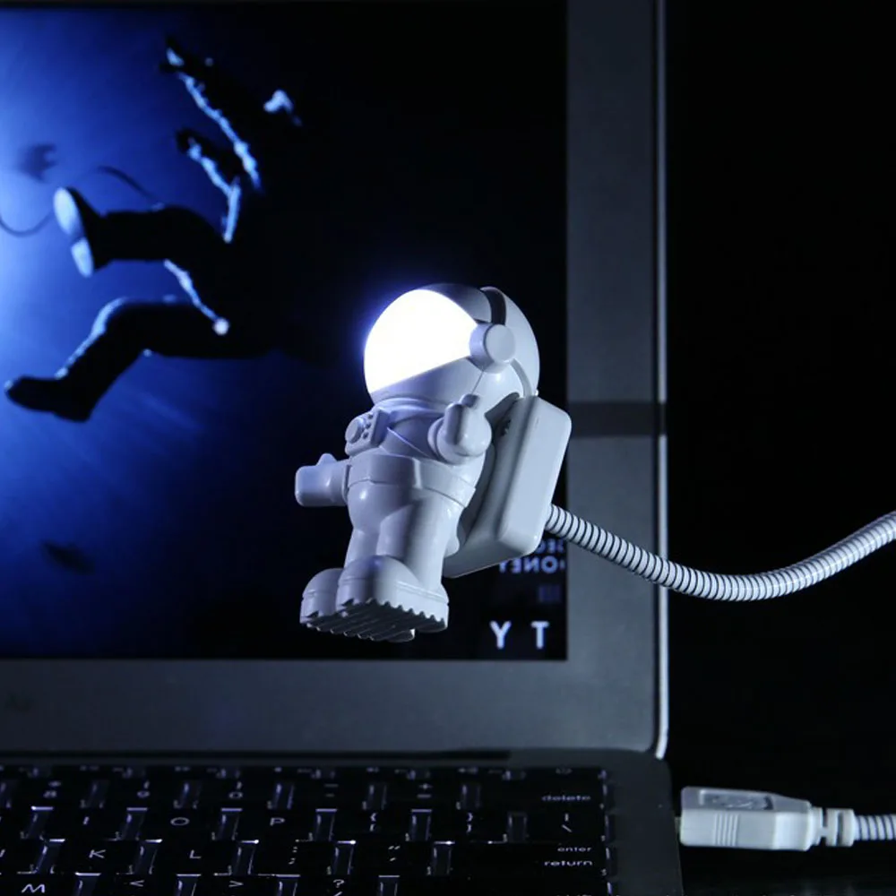 Creative Cartoon USB Reading Lights Astronaut Spaceman UFO Cute Lamp Portable Computer Keyboard Night Light
Creative Cartoon USB Reading Lights Astronaut Spaceman UFO Cute Lamp Portable Computer Keyboard Night Light