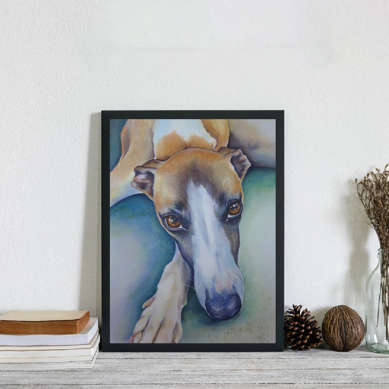 Whippet Dog Animal Wall Art Canvas Poster And Print Canvas Painting Oil Decorative Picture Nursery Kids Room Bedroom Home Decor
Whippet Dog Animal Wall Art Canvas Poster And Print Canvas Painting Oil Decorative Picture Nursery Kids Room Bedroom Home Decor