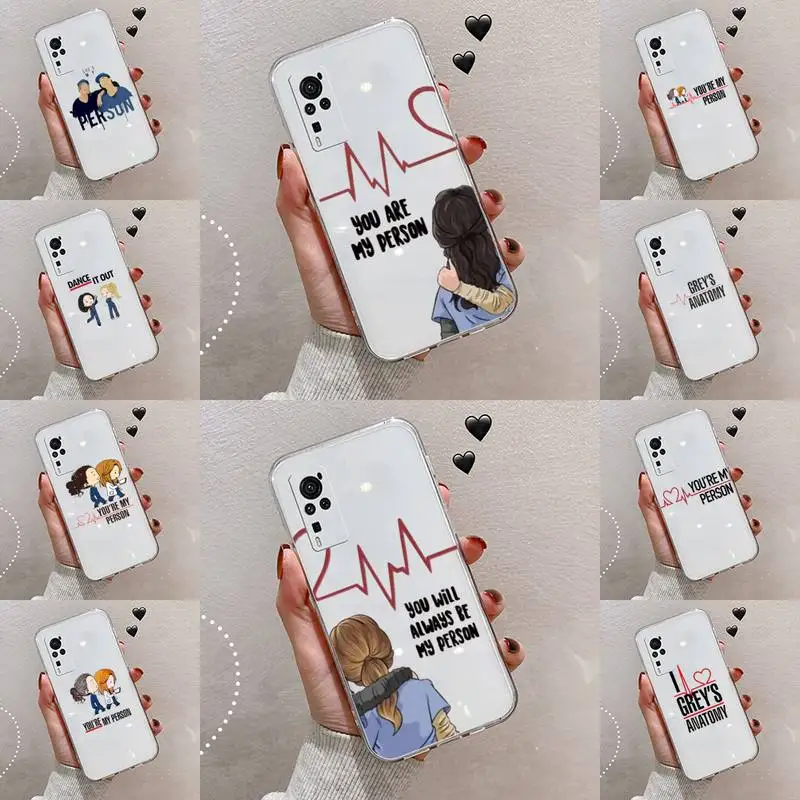 Greys Anatomy Phone Case Transparent For VIVO S 9 7 6 IQOO NEO 7 5 3 Z3 Z1 X E pro Soft TPU Clear Mobile bags
Greys Anatomy Phone Case Transparent For VIVO S 9 7 6 IQOO NEO 7 5 3 Z3 Z1 X E pro Soft TPU Clear Mobile bags