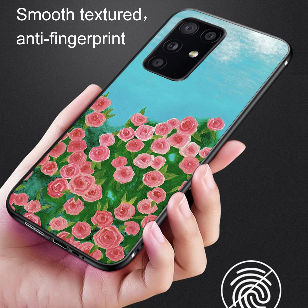 Art Painting Flower For Samsung S21 A51 S20 S10 S9 Plus Ultra A50 A71 A70 A21S A02S A52 NOTE 20 10 9 Plus Soft TPU Phone Fundas 
Art Painting Flower For Samsung S21 A51 S20 S10 S9 Plus Ultra A50 A71 A70 A21S A02S A52 NOTE 20 10 9 Plus Soft TPU Phone Fundas