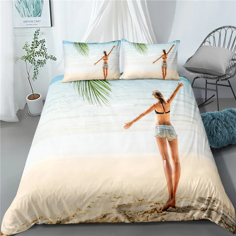 2/3 Pieces Sexy Buttocks Girl Bedding Set Bikini Duvet Cover 3D Print For Bedroom Home Textile Cover Set Luxury Bed Quilt Cover
2/3 Pieces Sexy Buttocks Girl Bedding Set Bikini Duvet Cover 3D Print For Bedroom Home Textile Cover Set Luxury Bed Quilt Cover