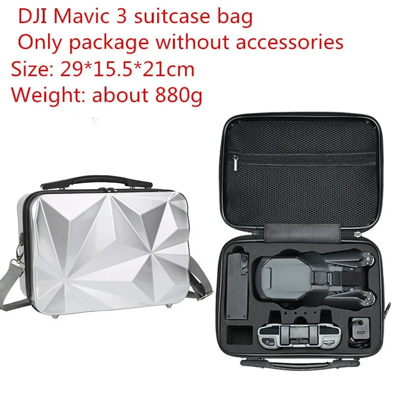 Waterproof Hardshell Storage Box for DJI Mavic 3 Portable Shoulder Bag Handbag Carrying Case for Mavic 3 Drone Accessories
Waterproof Hardshell Storage Box for DJI Mavic 3 Portable Shoulder Bag Handbag Carrying Case for Mavic 3 Drone Accessories