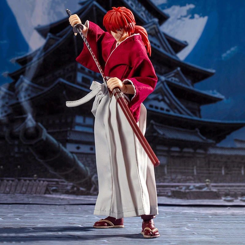 Аниме land дасин/отличные игрушки/GT Rurouni Kenshin Himura СВЧ 1/12 16 см/6 дюймов 2nd выпуска из