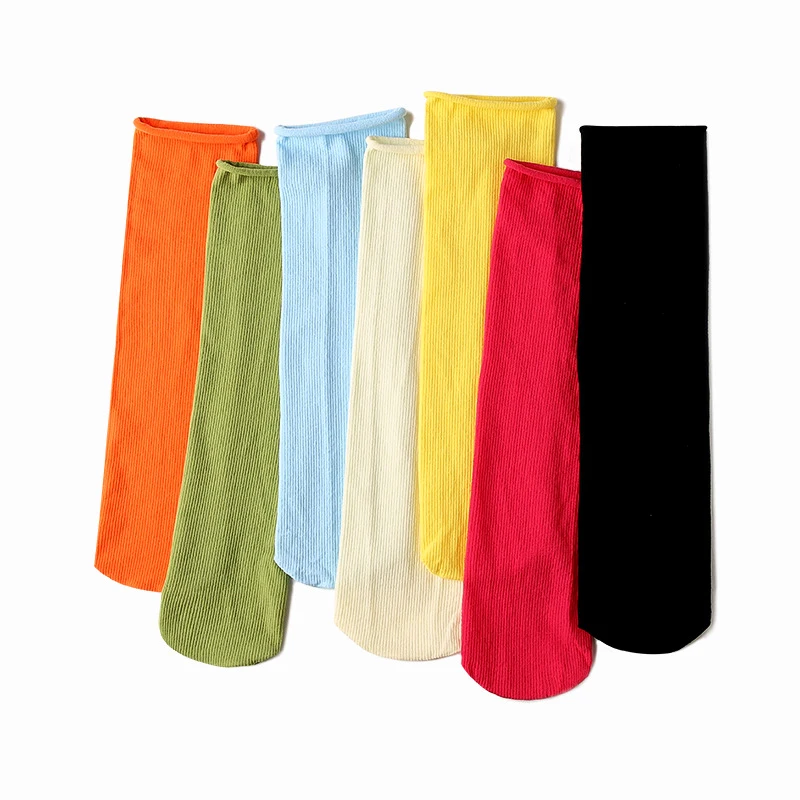 Women's Socks Funny Loose Colorful Fashion Middle Tube Korean Style Pink Blue Purple Yellow Pink Casual Harajuku Man Female Sock
Women's Socks Funny Loose Colorful Fashion Middle Tube Korean Style Pink Blue Purple Yellow Pink Casual Harajuku Man Female Sock