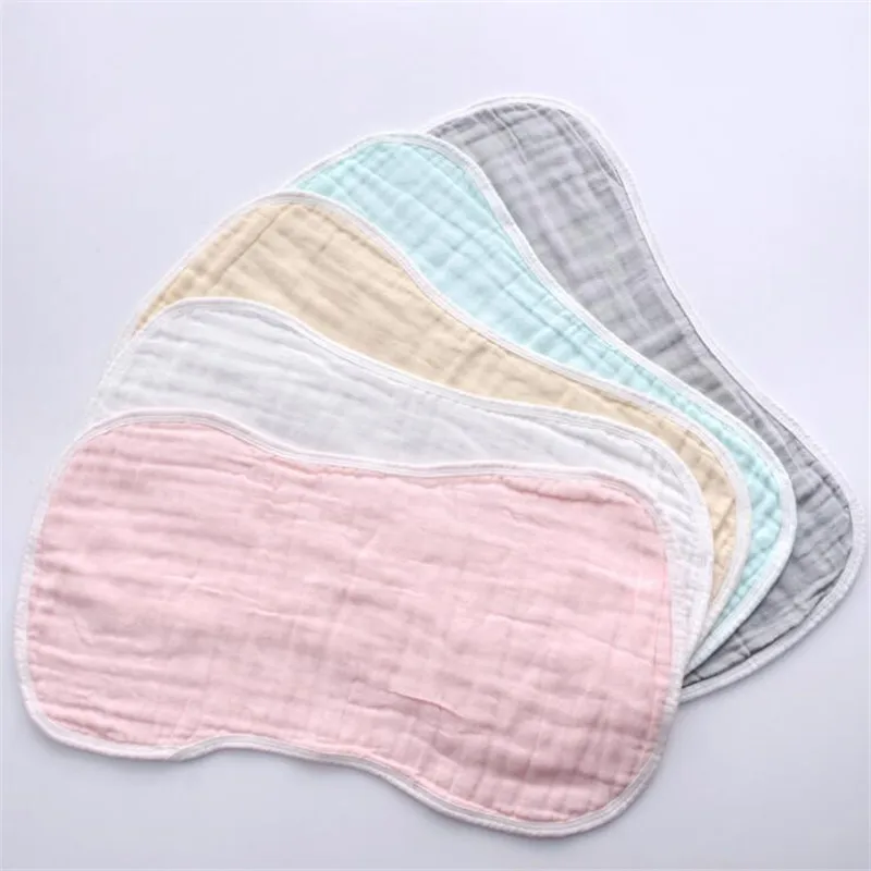 2pcs/set Muslin Baby Cotton Burp Cloth Soft Absorbent 6-Layer Gauze Baby Feeding Bibs Baby Scarf Saliva Towel 28*53cm 
2pcs/set Muslin Baby Cotton Burp Cloth Soft Absorbent 6-Layer Gauze Baby Feeding Bibs Baby Scarf Saliva Towel 28*53cm