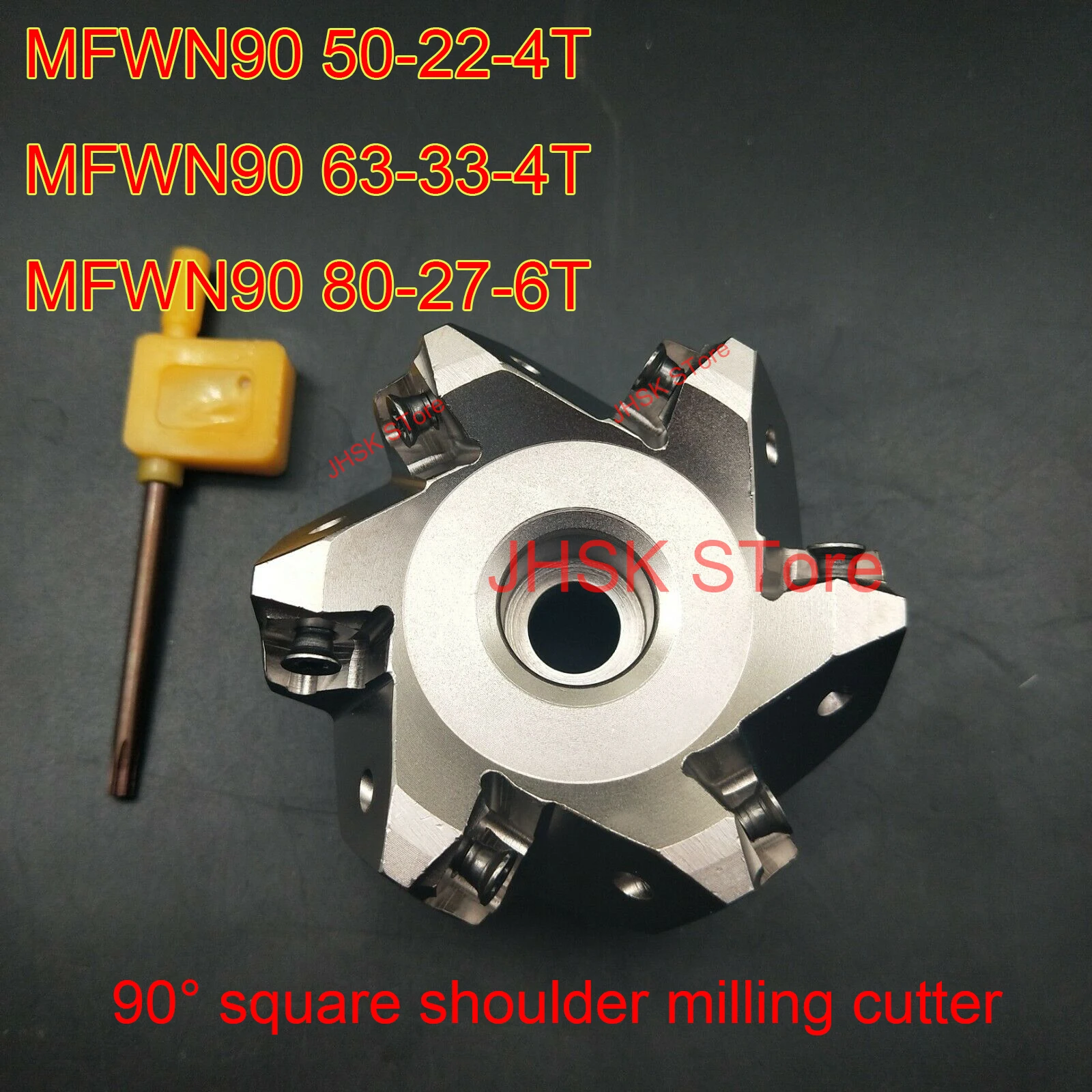 MFWN90 50-22-4T MFWN90 63-33-4T MFWN90 80-27-6T 90°Fast-feed milling cutter head shoulder milling for WNMU080608 cutting insert
MFWN90 50-22-4T MFWN90 63-33-4T MFWN90 80-27-6T 90°Fast-feed milling cutter head shoulder milling for WNMU080608 cutting insert