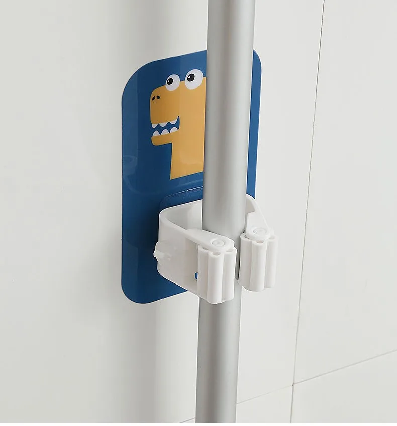 Punch-free mop hanger household bathroom cartoon sticky hook wall punch-free strong seamless mop clip
Punch-free mop hanger household bathroom cartoon sticky hook wall punch-free strong seamless mop clip