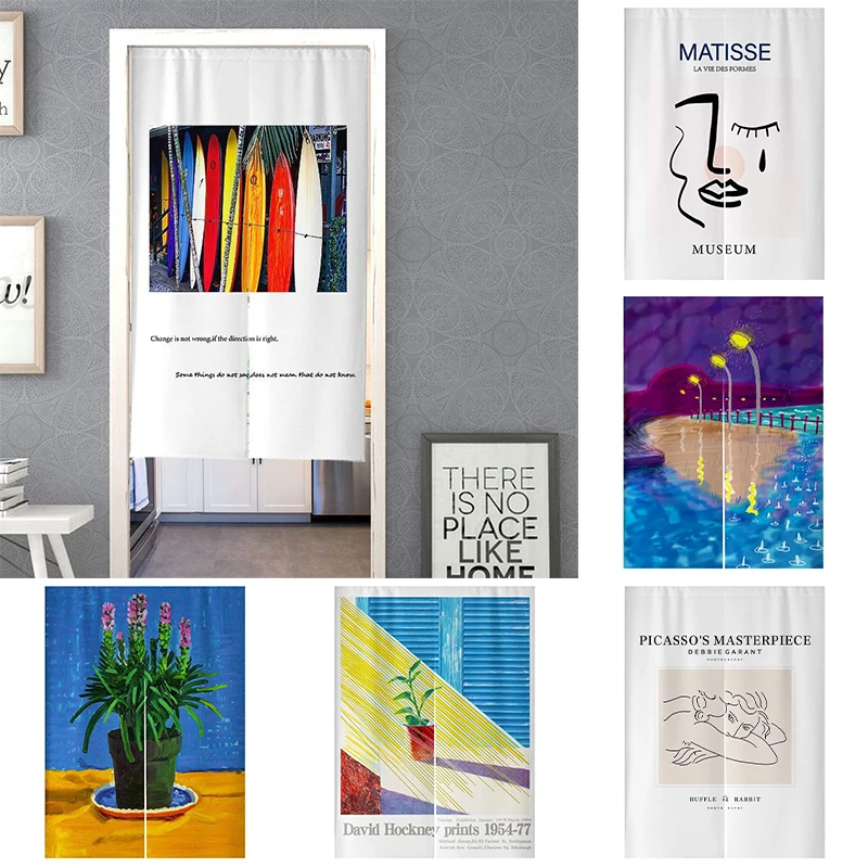 Japanese Fabric Door Curtain Bedroom Blackout Curtain Home Decoration Doorway Hanging Curtain Half Panel Curtain
Japanese Fabric Door Curtain Bedroom Blackout Curtain Home Decoration Doorway Hanging Curtain Half Panel Curtain