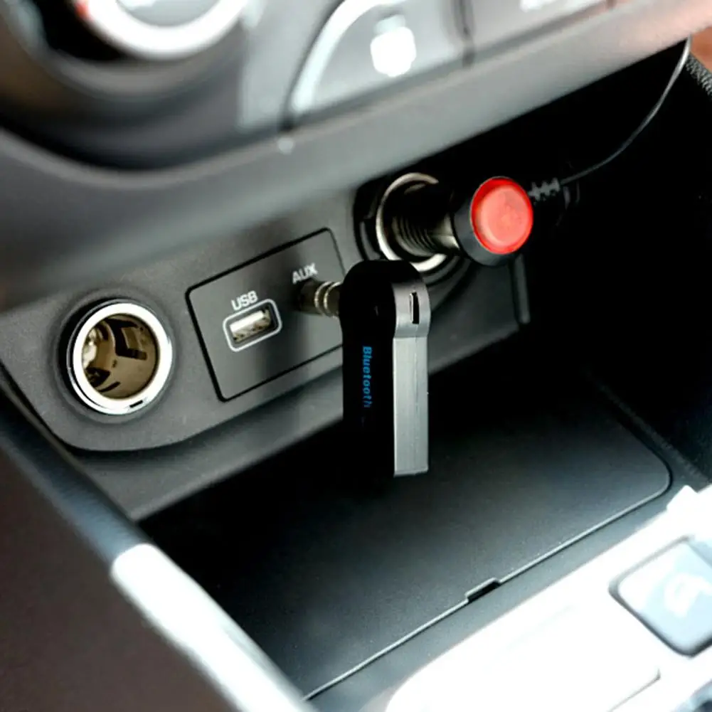 3 5 мм разъем AUX Wifi Bluetooth-совместимый адаптер Hands-free вызова автомобильный