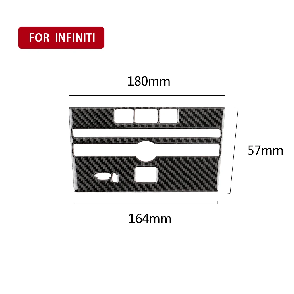 Car Navigation Control CD Panel Frame Cover Trim Stickers For Infiniti Q50 Q60 Carbon Fiber Auto Interior Decor Car Accessories
Car Navigation Control CD Panel Frame Cover Trim Stickers For Infiniti Q50 Q60 Carbon Fiber Auto Interior Decor Car Accessories