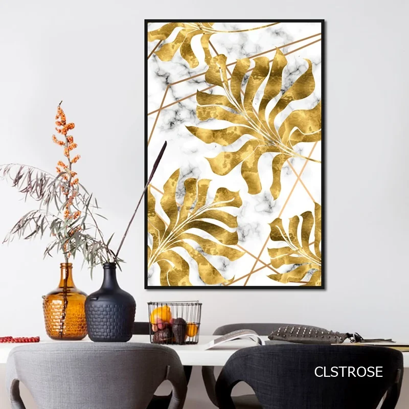 Nordic Abstract Minimalist Bright Golden Leaves Posters Canvas Pictures For Living Room Bedroom Home Decor Painting Unframed
Nordic Abstract Minimalist Bright Golden Leaves Posters Canvas Pictures For Living Room Bedroom Home Decor Painting Unframed
