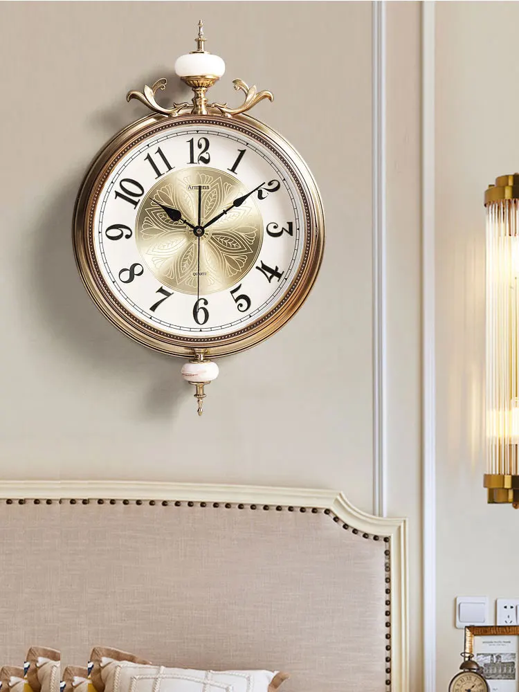 Art Luxury Wall Clock Large Creativity Vintage Wall Clock Silent Metal Digital Round Wandklokken Home Decoration 60wccM
Art Luxury Wall Clock Large Creativity Vintage Wall Clock Silent Metal Digital Round Wandklokken Home Decoration 60wccM