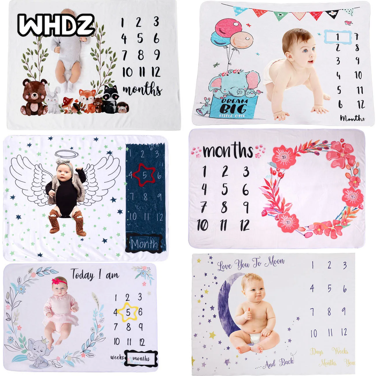 Baby Blanket for Monthly Milestones Photo Background Girls Boys Cute Photo Background Blankets Play Mats Photo Accessorie
Baby Blanket for Monthly Milestones Photo Background Girls Boys Cute Photo Background Blankets Play Mats Photo Accessorie