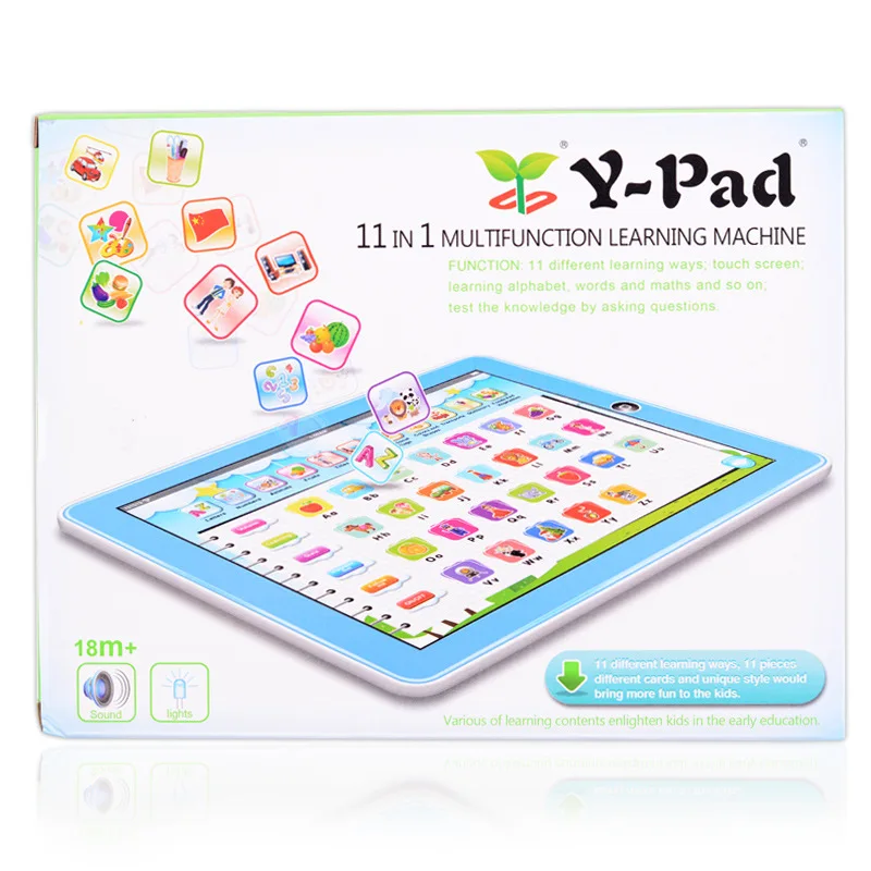 Children's Early Teaching 2D English 10-in-1 Multi-Function Learning Machine Puzzle Touch Voice Point Reader Play Tool 2921T
Children's Early Teaching 2D English 10-in-1 Multi-Function Learning Machine Puzzle Touch Voice Point Reader Play Tool 2921T