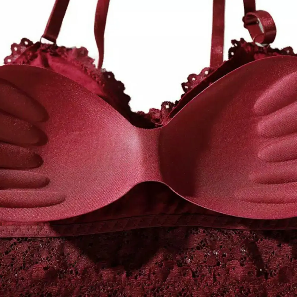 Women Solid Color Hollow Flower Lace Padded Strappy Bra Underwear Fitness Vest 2021
Women Solid Color Hollow Flower Lace Padded Strappy Bra Underwear Fitness Vest 2021