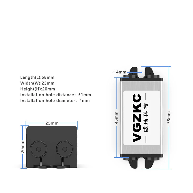 VGZKC от 24 В до 13 8 в 1 ~ 4A модуль питания постоянного тока стабилизатор напряжения