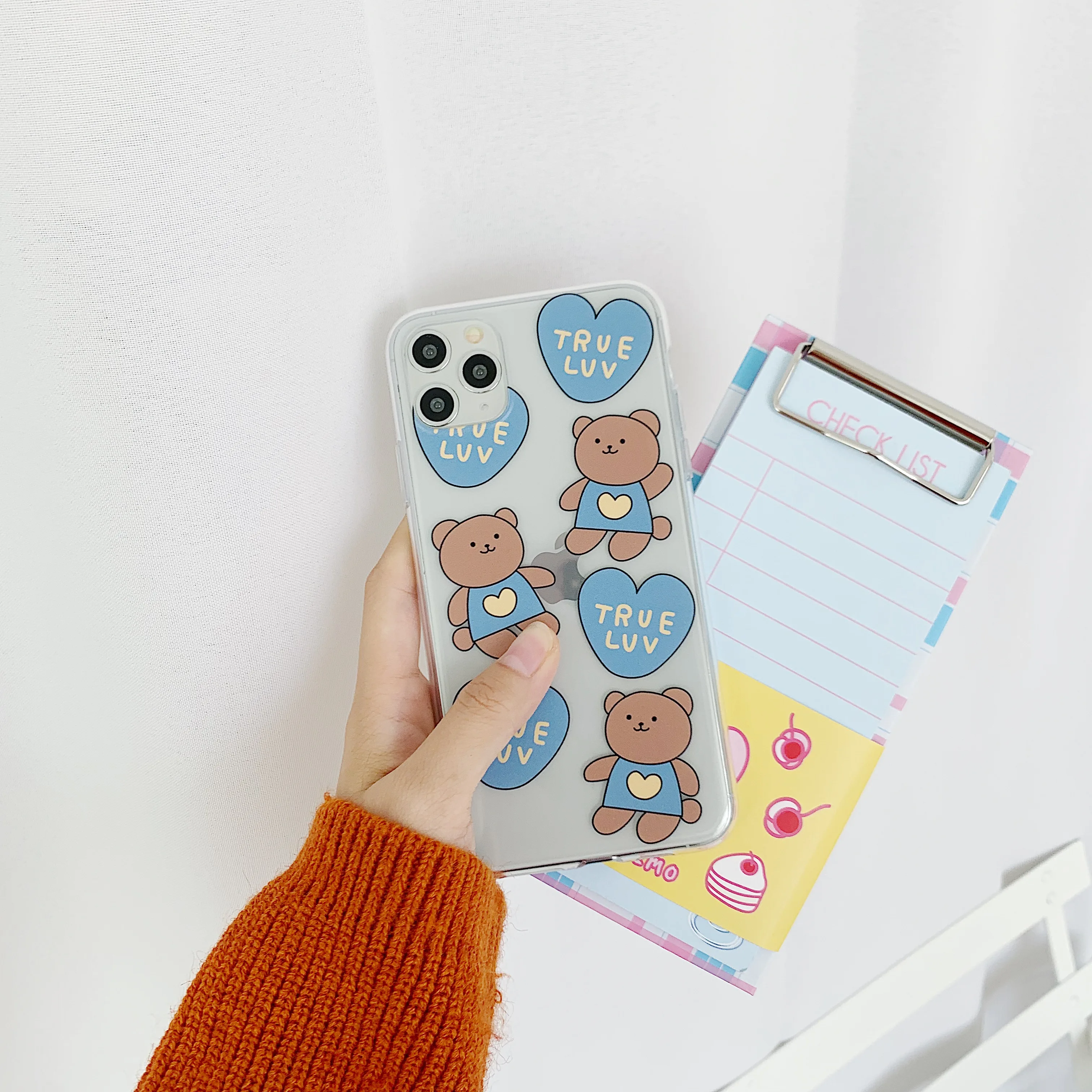 Korea INS cute bear phone case for iphone 7 case soft silicone anti-fall cover for iphone 11 pro max 7 8 plus fundass coque back
Korea INS cute bear phone case for iphone 7 case soft silicone anti-fall cover for iphone 11 pro max 7 8 plus fundass coque back