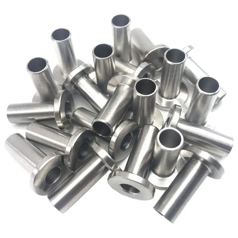 Stainless Steel Protector Sleeves for 1/8 inch Cable Railing, Wood Posts, DIY Balustrade T316 Marine Grade 24 Pack 
Stainless Steel Protector Sleeves for 1/8 inch Cable Railing, Wood Posts, DIY Balustrade T316 Marine Grade 24 Pack